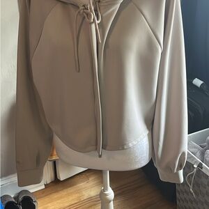 Stylish Women's Tan Hoodie
